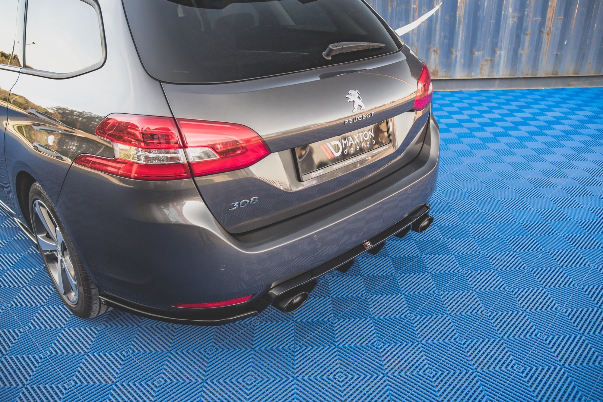 Rear Side Splitters V2 Peugeot 308 SW MK2 Facelift (2017-) - 2