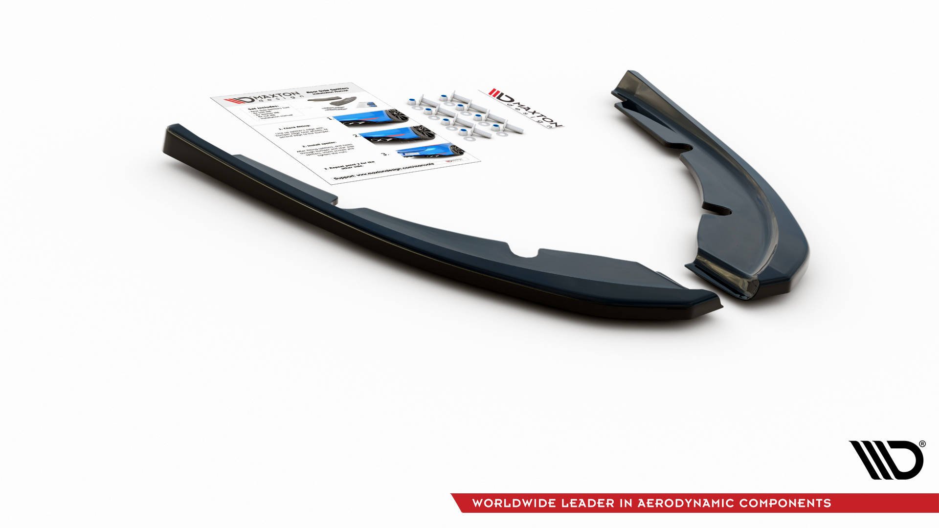 Rear Side Splitters V2 Peugeot 308 SW MK2 Facelift (2017-) - 6