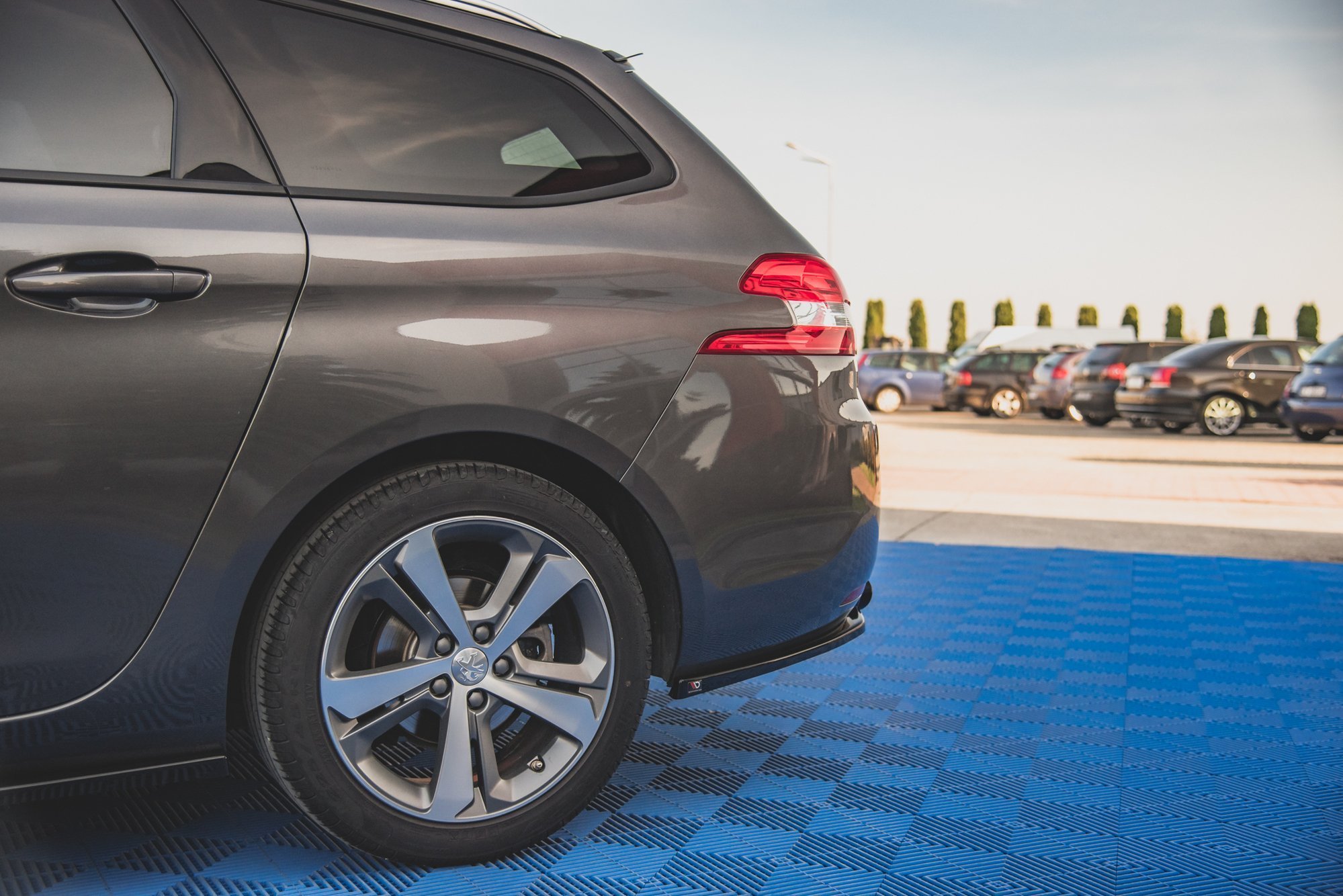 Rear Side Splitters V2 Peugeot 308 SW MK2 Facelift (2017-) - 5