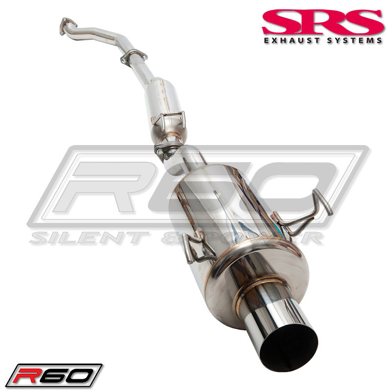 HONDA CIVIC 01+ 3D 1.4 / 1.6 (EP2) SRS R60 CATBACK TÜV - 3