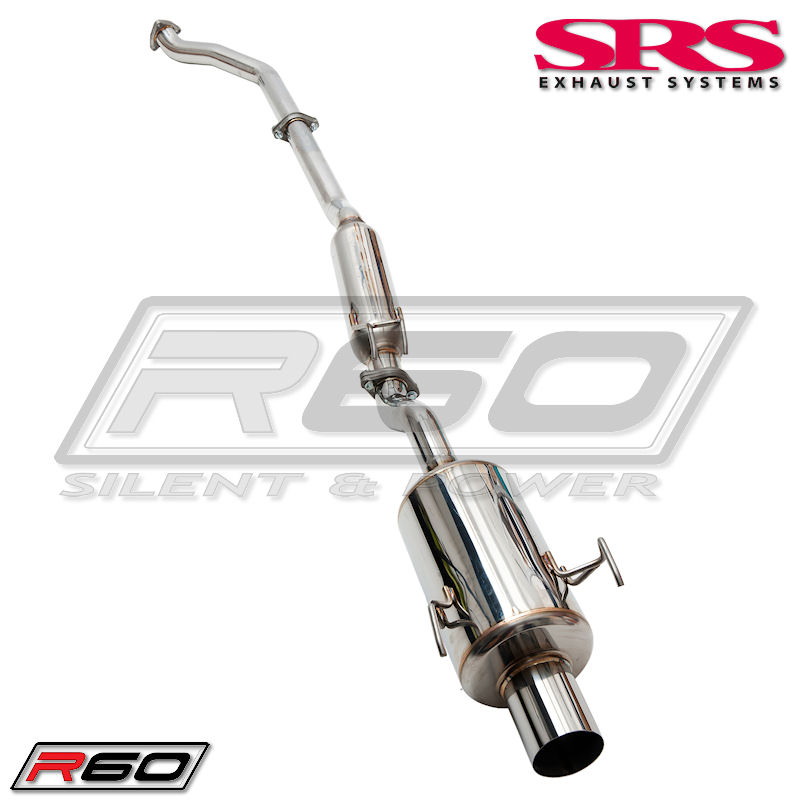 HONDA CIVIC 01-05 TYPE-R (EP3) SRS R60 CATBACK TÃŒV - 4