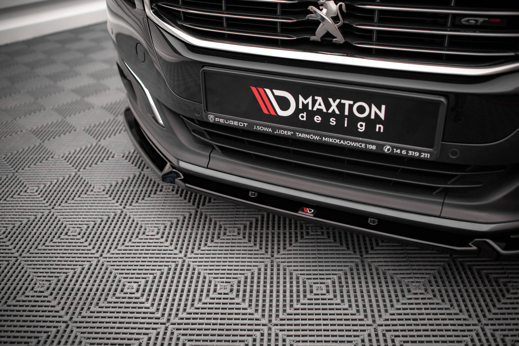 Front Splitter V.1 Peugeot 508 GT MK1 Facelift (2014-2018) - 2
