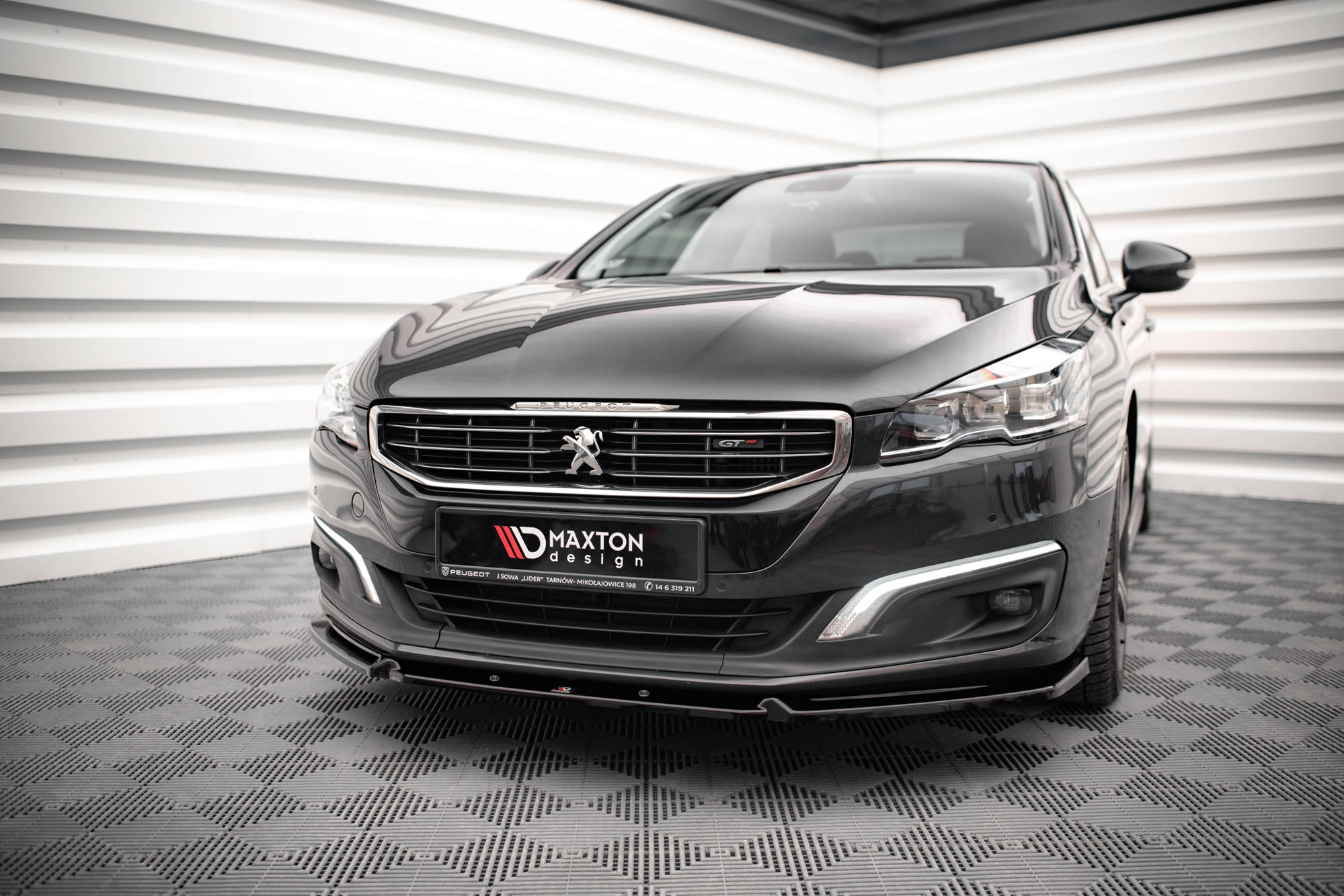 Front Splitter V.1 Peugeot 508 GT MK1 Facelift (2014-2018) - 3