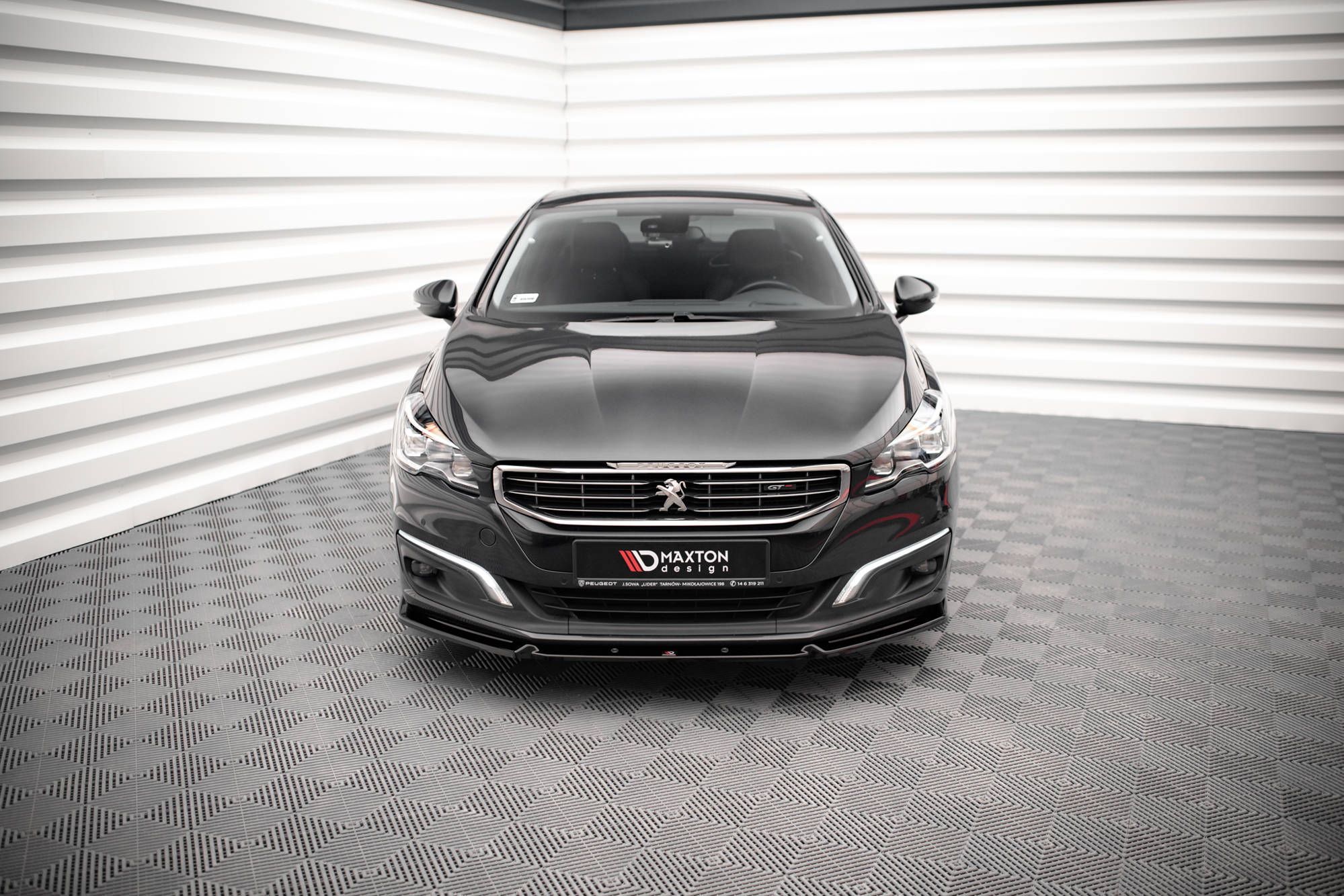 Front Splitter V.1 Peugeot 508 GT MK1 Facelift (2014-2018) - 4