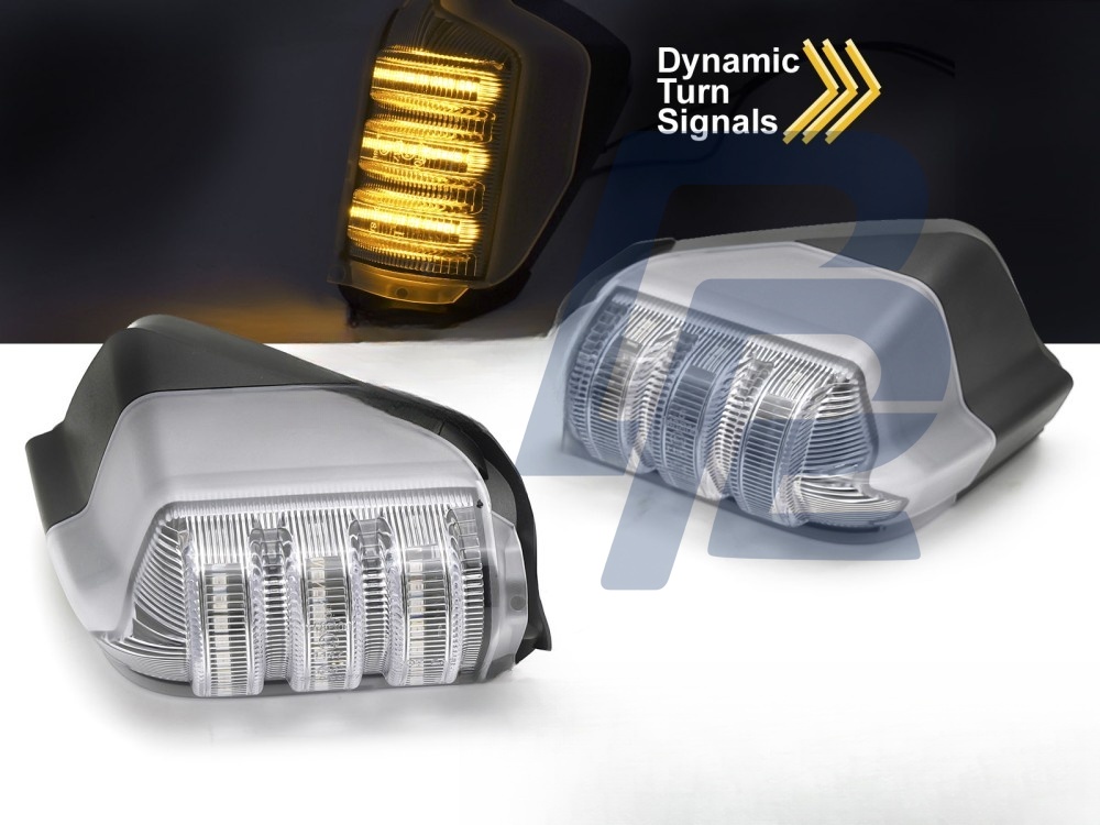 Mirror Indicators White LED Sequential for VW Crafter 2006–2016 / Mercedes Sprinter 2006–2018 - 2