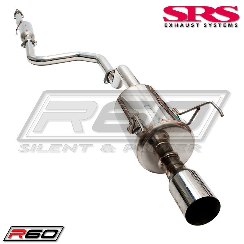 HONDA CIVIC 92-00 2/4D SRS R60 CATBACK SYSTEM TÃŒV - 3