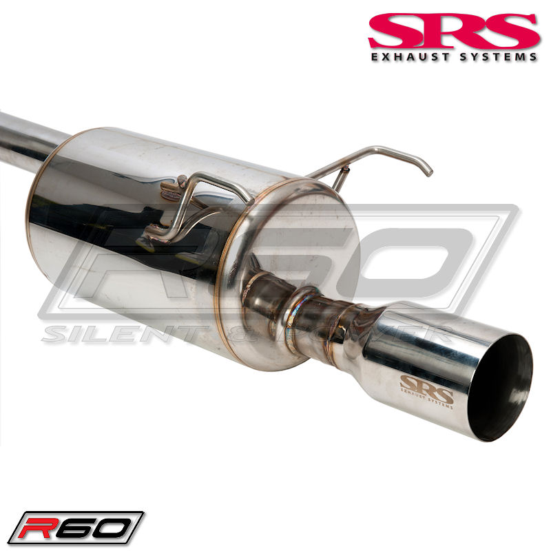 HONDA CIVIC 92-00 2/4D SRS R60 CATBACK SYSTEM TÃŒV