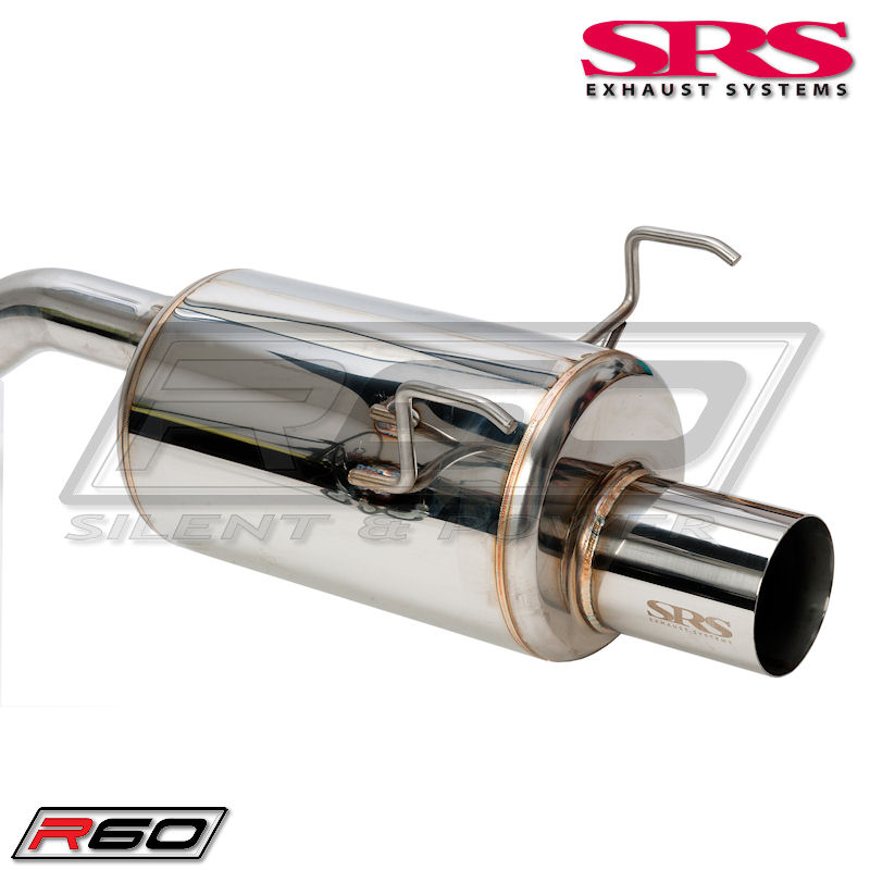 HONDA CIVIC 96-00 3D SRS R60 CATBACK SYSTEM TÜV