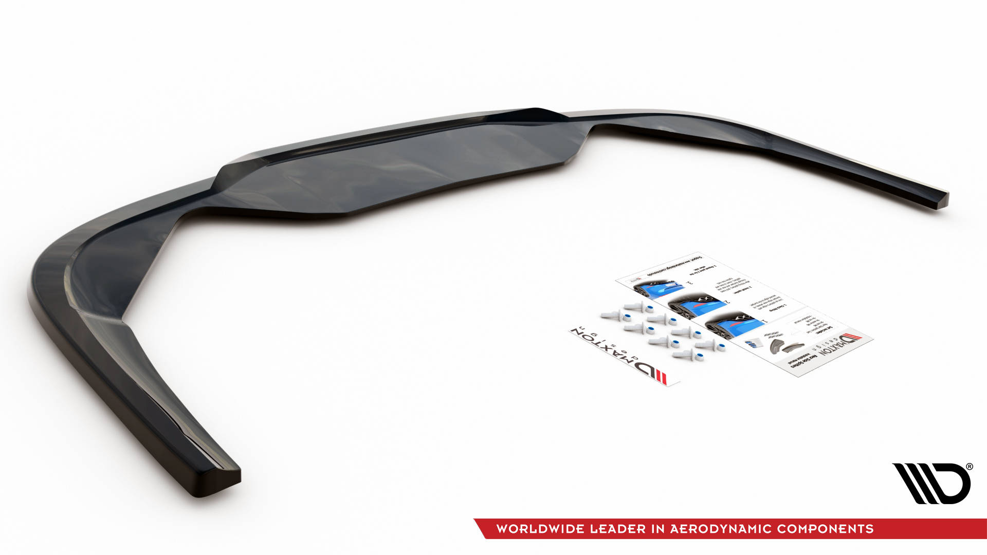 Central Rear Splitter Peugeot 508 GT MK1 Facelift (2014-2018) - 6
