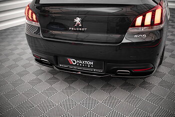 Central Rear Splitter Peugeot 508 GT MK1 Facelift (2014-2018)