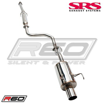ACURA/HONDA INTEGRA 94-00 SRS R60 CATBACK SYSTEM TÃŒV
