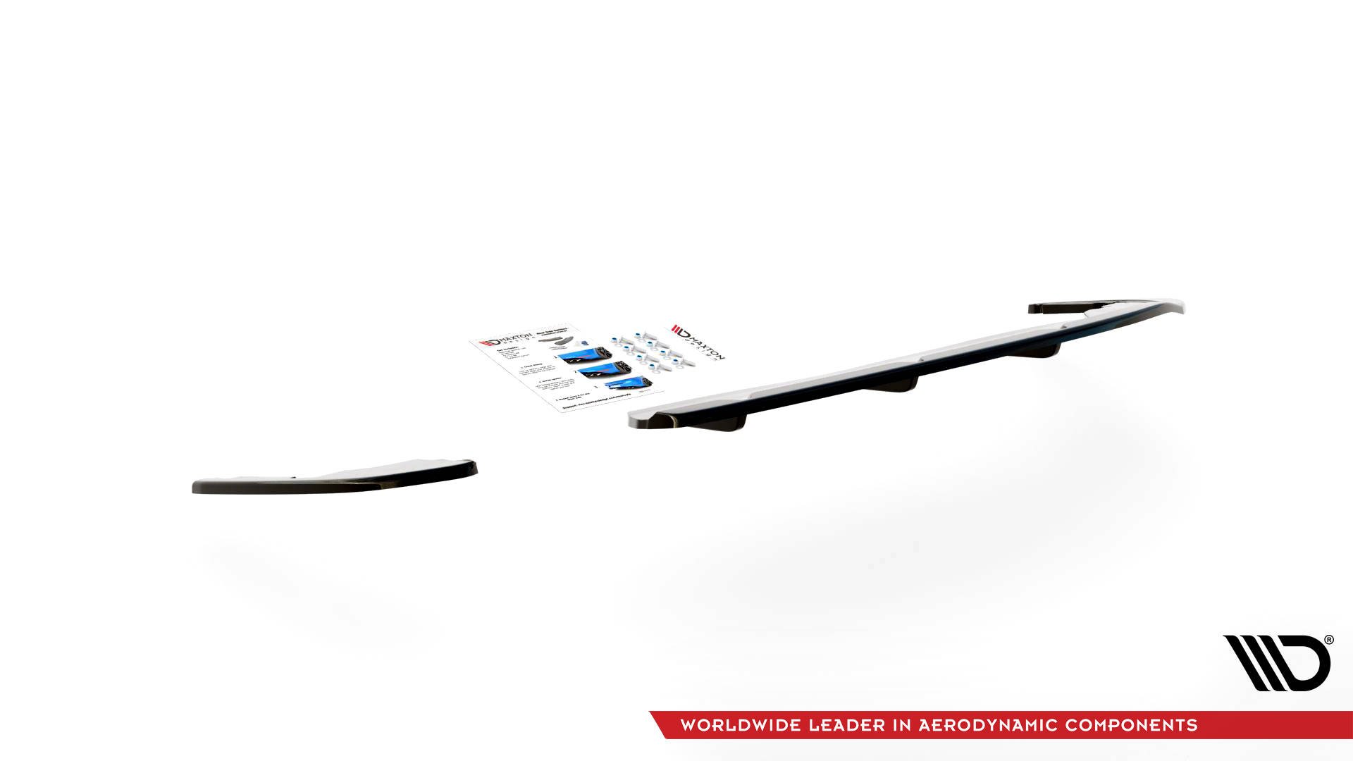 Central Rear Splitter (Vertical Bars) Peugeot 508 GT-Line Mk2 - 5