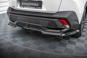 Central Rear Splitter (Vertical Bars) Peugeot 408 Mk1