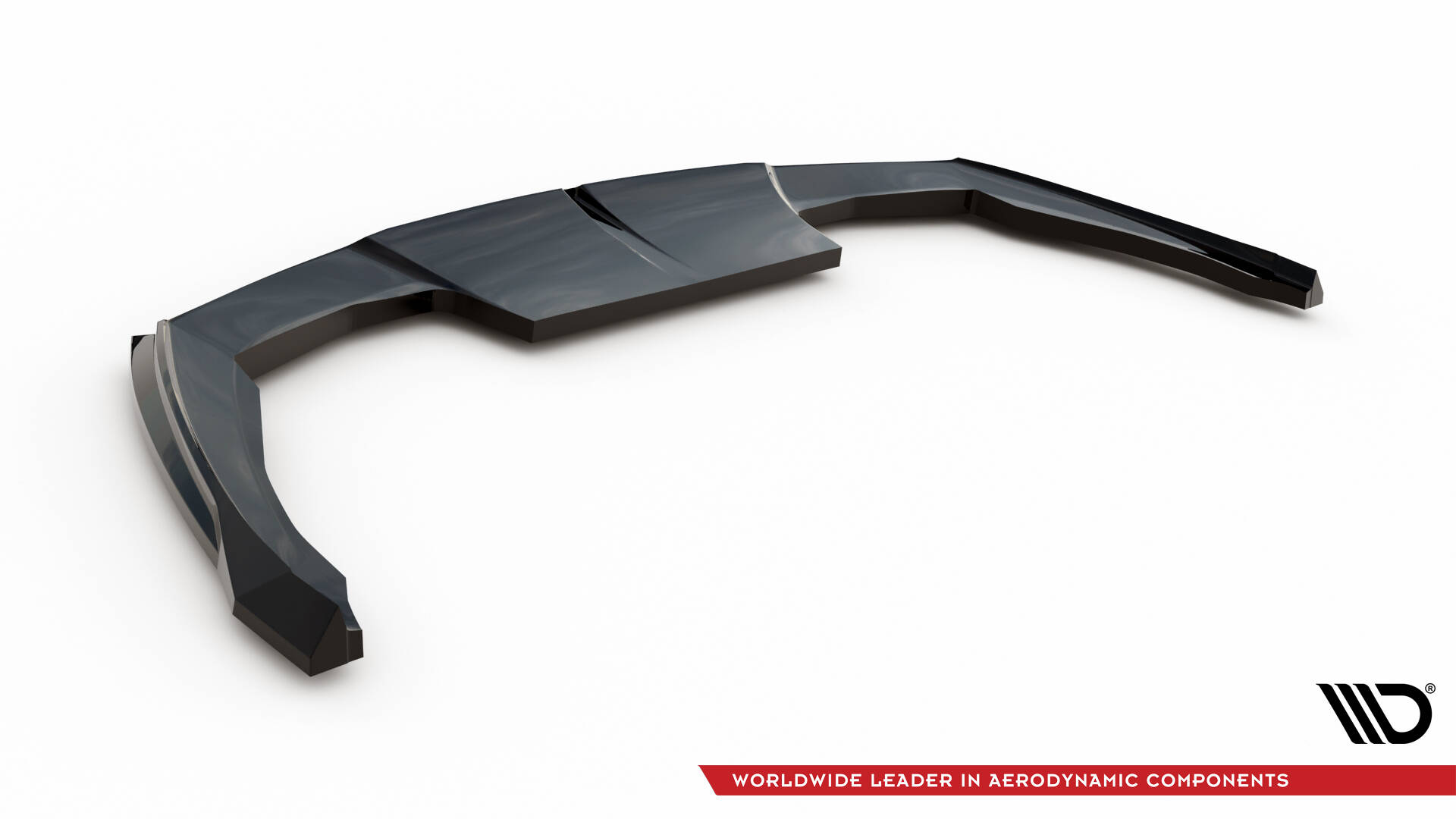 Central Rear Splitter (Vertical Bars) Peugeot 408 Mk1 - 7