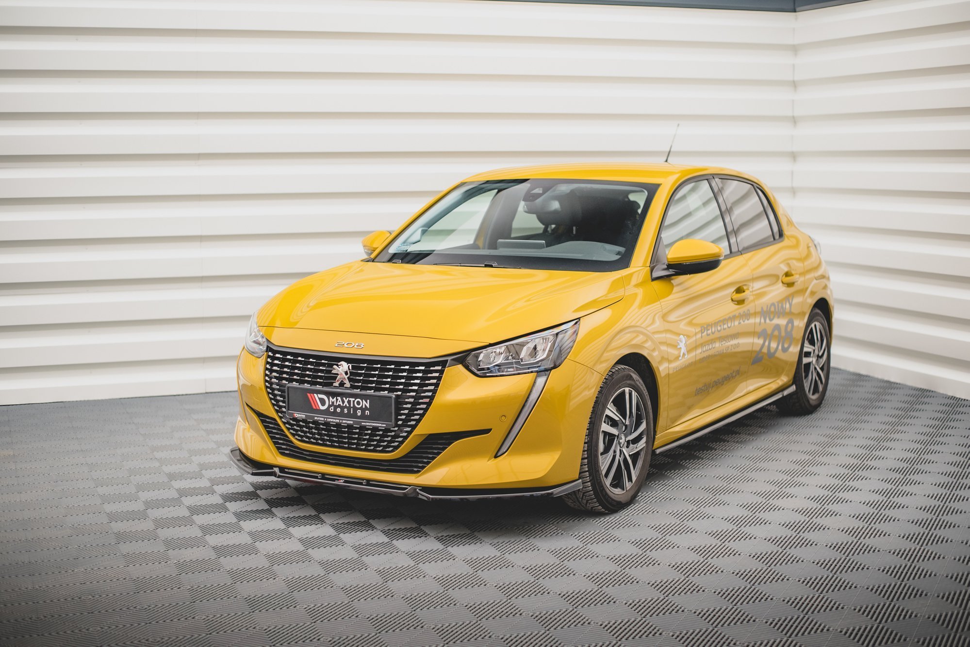 Front Splitter V1 Peugeot 208 MK2 (2019-) - 3