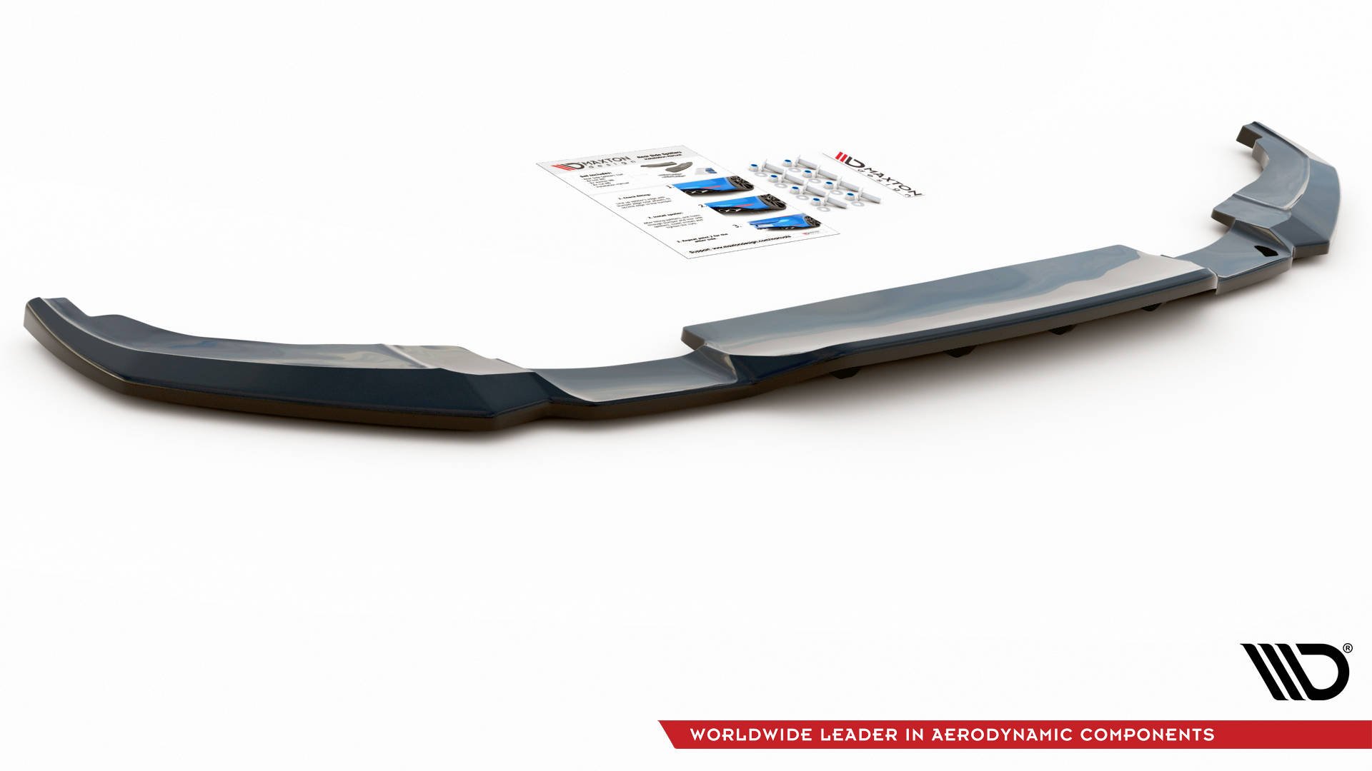 Central Rear Splitter (Vertical Bars) Peugeot 2008 Mk2 - 8