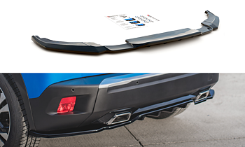 Central Rear Splitter (Vertical Bars) Peugeot 2008 Mk2