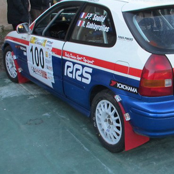 RED 2MM RALLY MUD FLAPS (BY PAIR) - 5