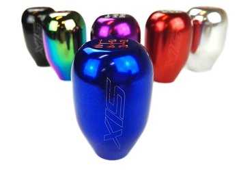 UNIVERSAL (HONDA) 5-SPEED M10X1.5 SHIFT KNOB BLUE [SIX]