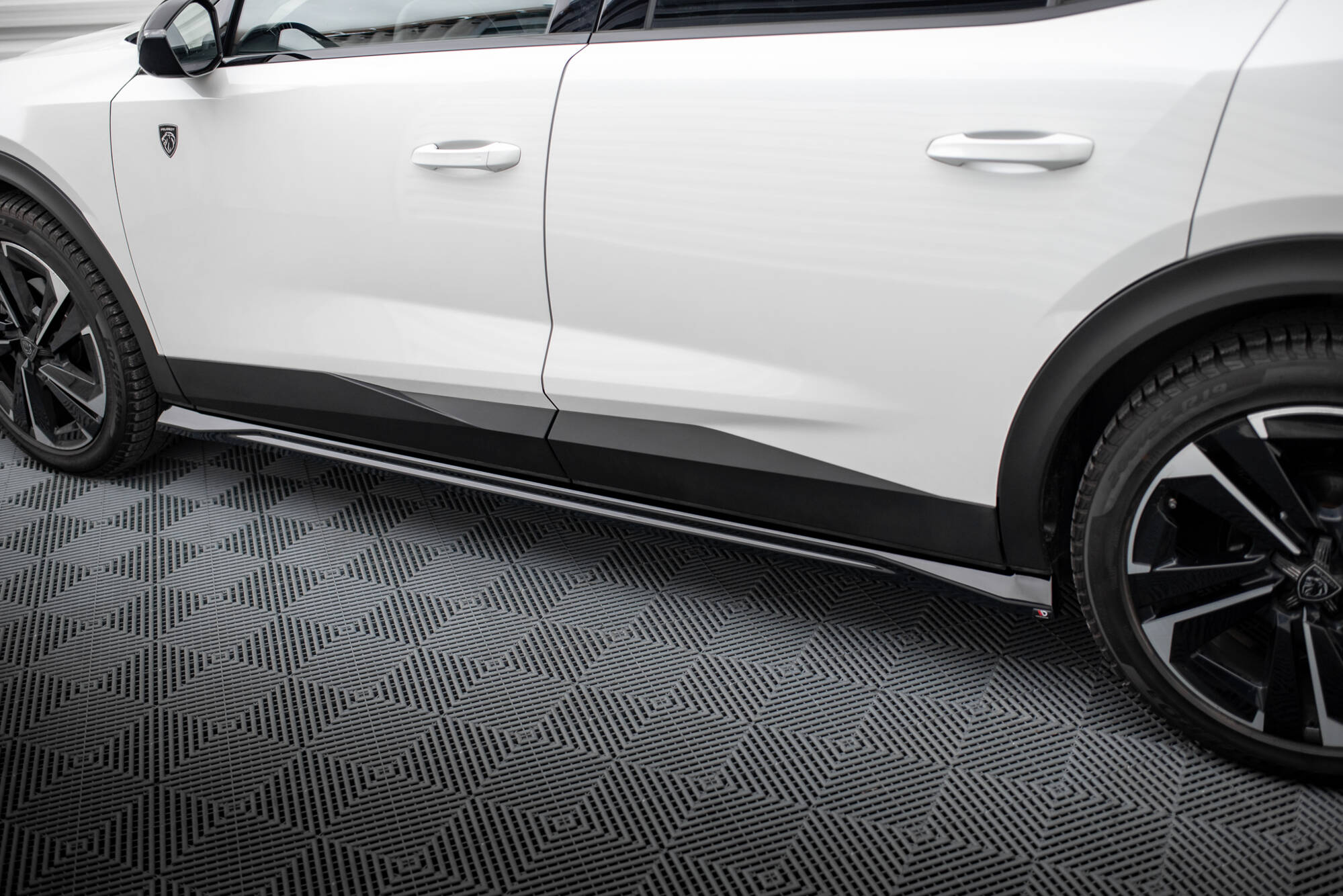 Side Skirts Diffusers Peugeot 408 Mk1 - 4