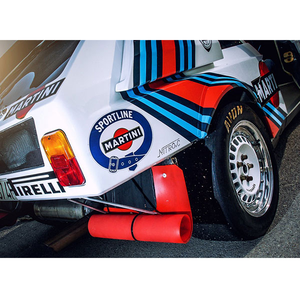 WHITE 2MM RALLY MUD FLAPS (BY PAIR) - 4