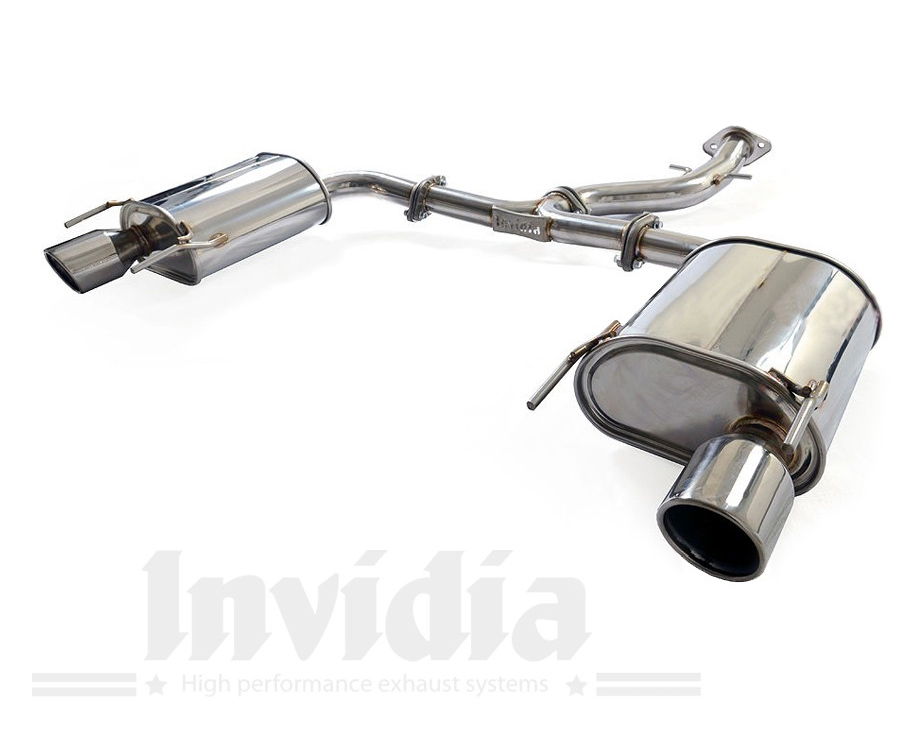 LEXUS IS220/250 05+ INVIDIA Q300 AXLE BACK EXHAUST INVIDIA INCL TUV