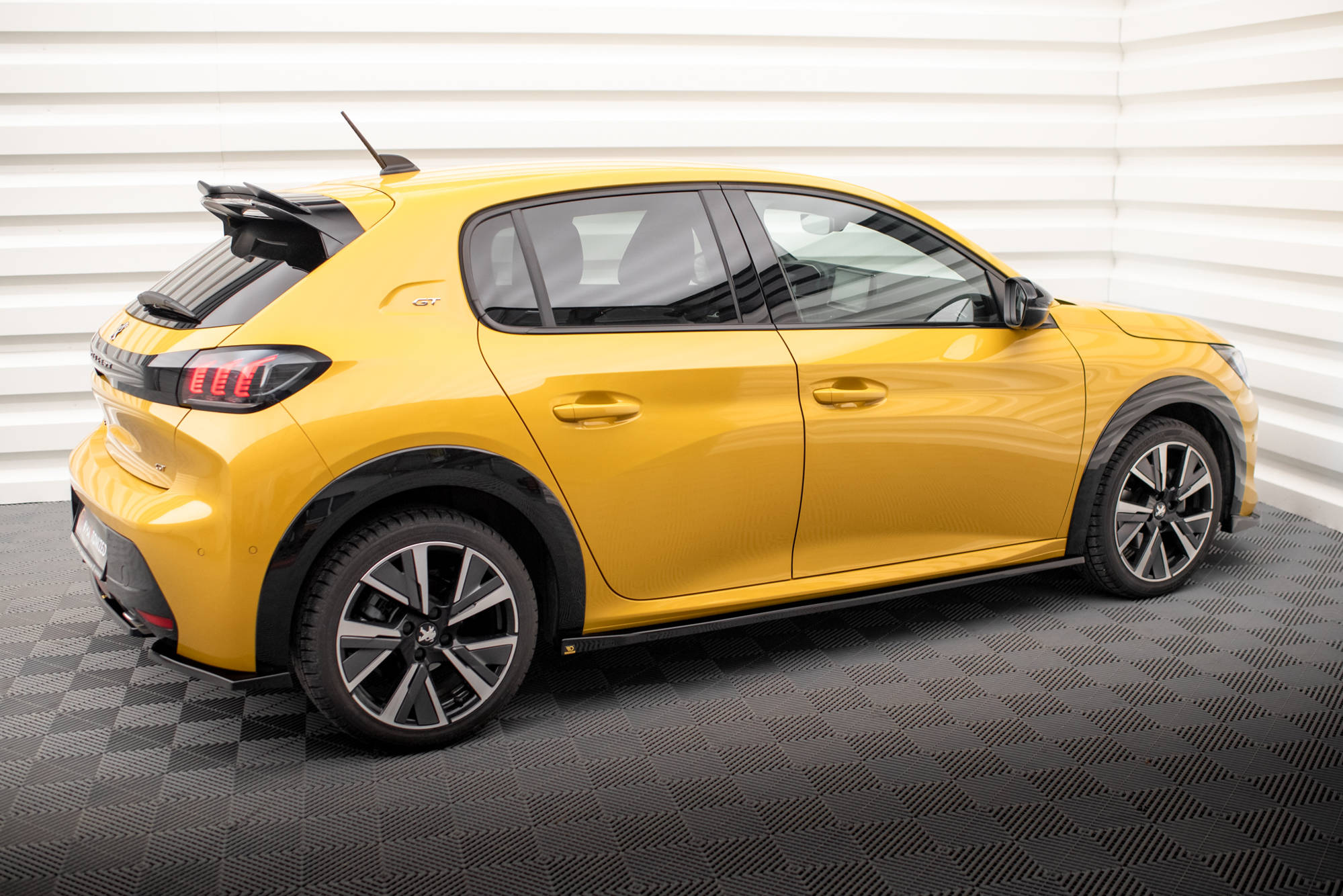 Side Skirts Diffusers Peugeot 208 GT Mk2 - 3