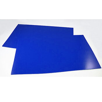 BLUE 4MM RALLY MUD FLAPS (BY PAIR)