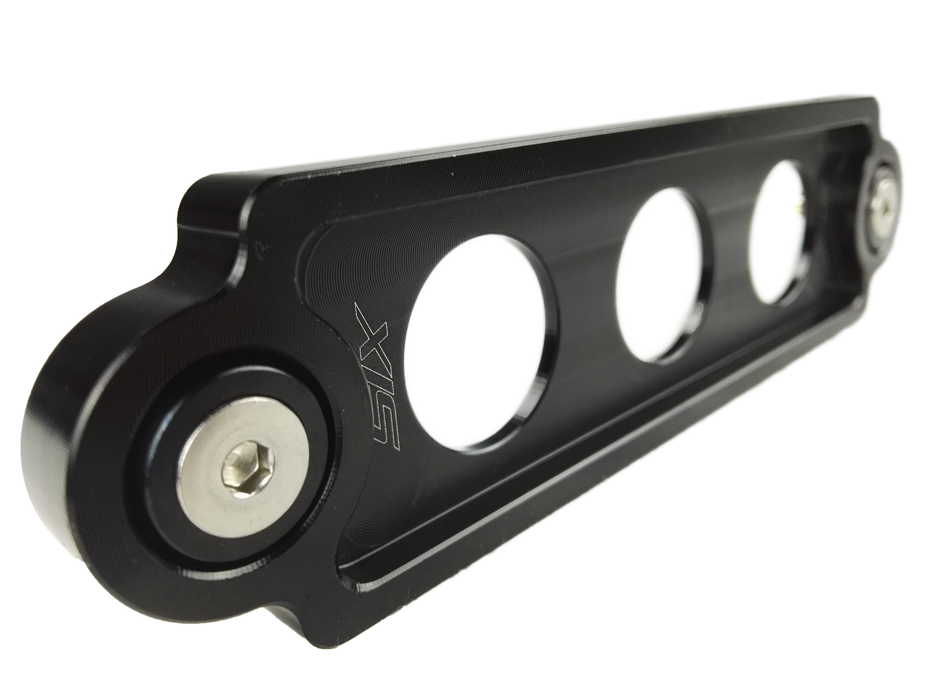 UNIVERSAL BILLET BATTERY TIE DOWN SHORT 17CM BLACK [SIX] - 3