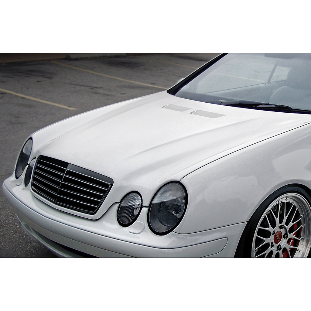 MERCEDES W208 (CLK) 00-01 FIBERGLASS HOOD [AUTOR]