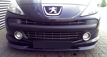 Front Splitter Peugeot 207 Standard Preface (2006-09)