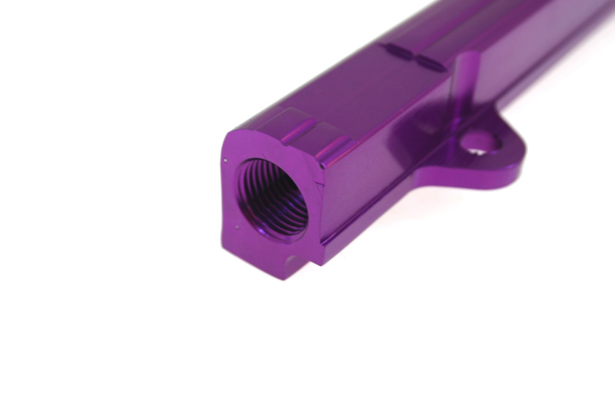 MITSUBISHI ECLIPSE/EVO 4G63 FUEL RAIL PURPLE - 3