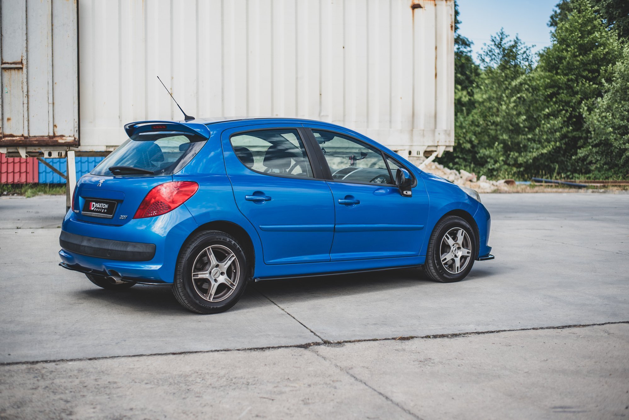 Side Skirts Diffusers Peugeot 207 Sport (2006-2009) - 5