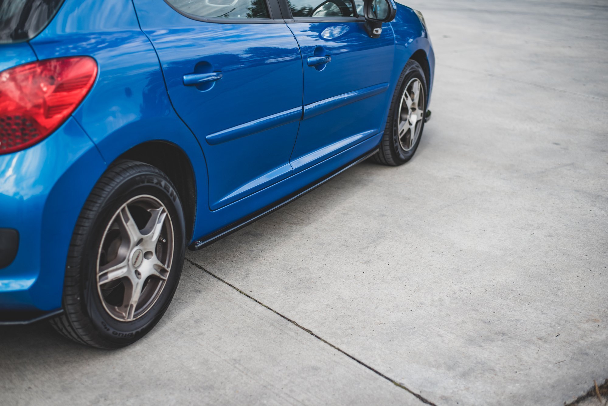 Side Skirts Diffusers Peugeot 207 Sport (2006-2009) - 4