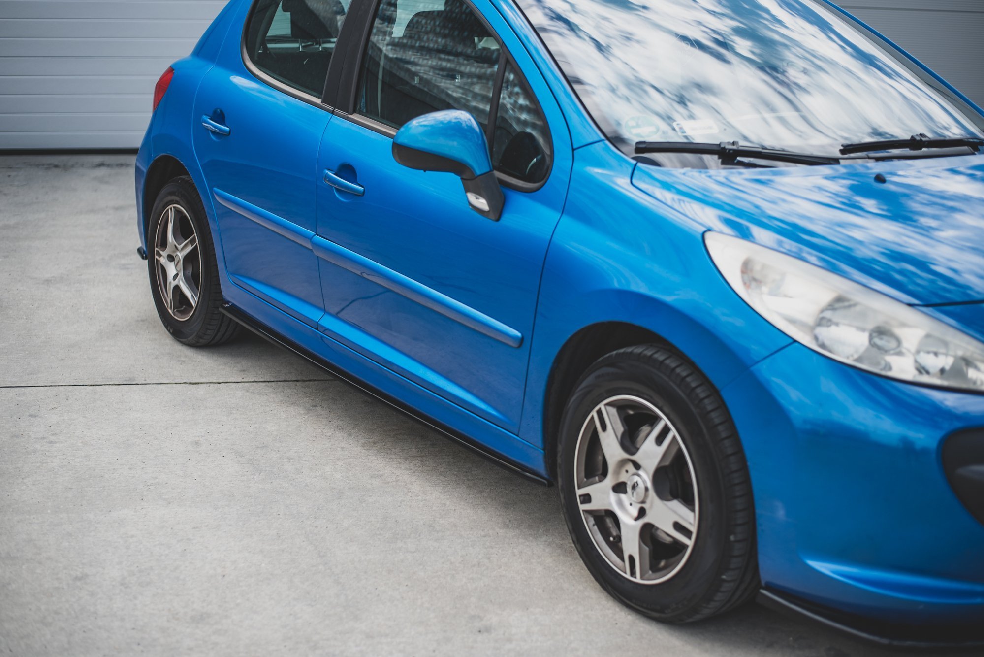 Side Skirts Diffusers Peugeot 207 Sport (2006-2009) - 2