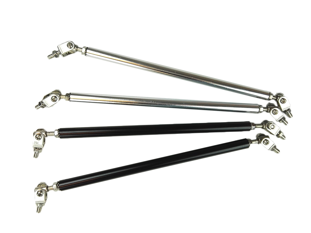 FRONT SPLITTER/DIFFUSER STABILIZER RODS 20CM BLACK [SIX] - 2