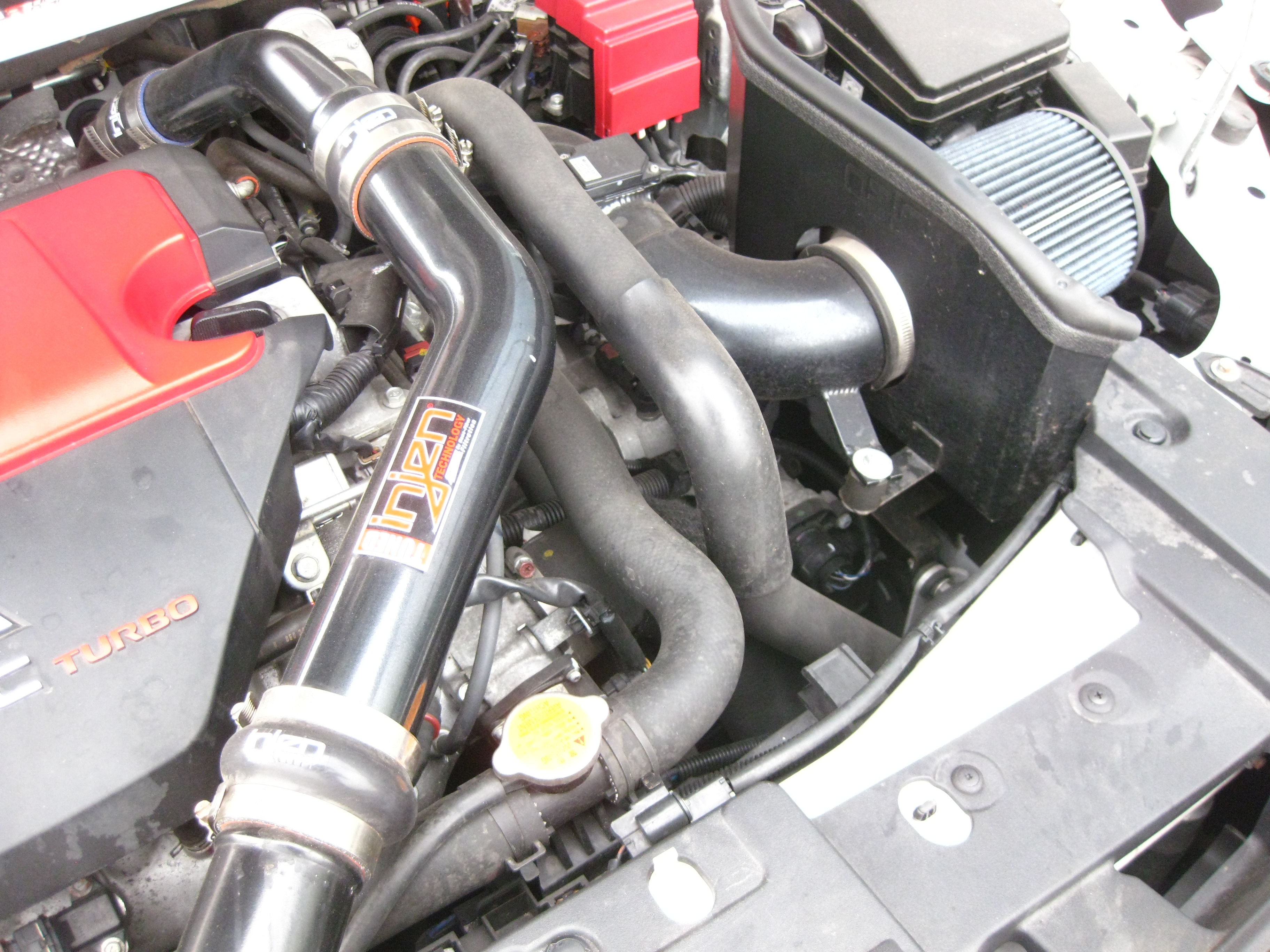 MITSUBISHI EVO X SHORT RAM INTAKE SYSTEM INJEN BLACK - 2