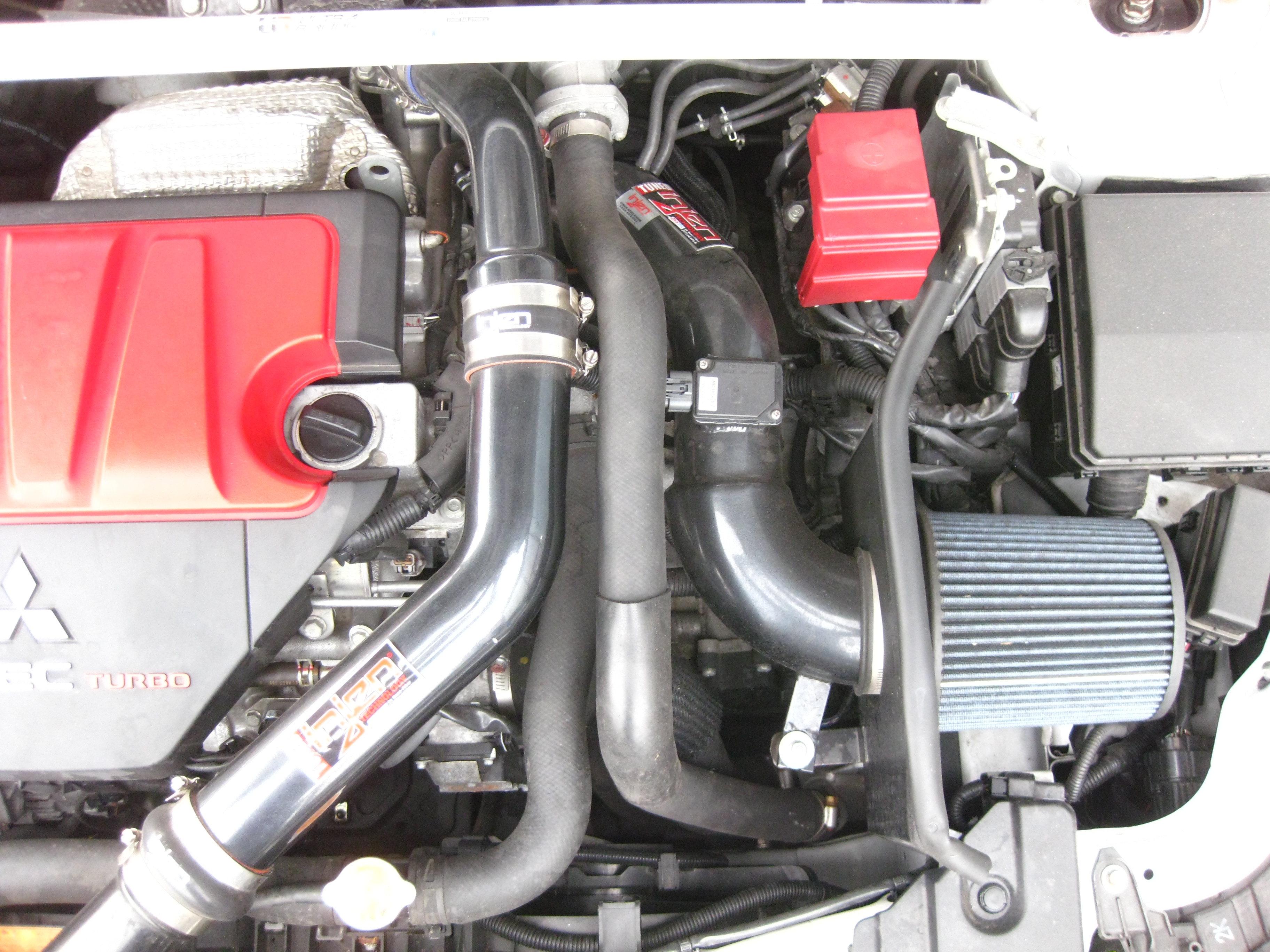 MITSUBISHI EVO X SHORT RAM INTAKE SYSTEM INJEN BLACK - 3