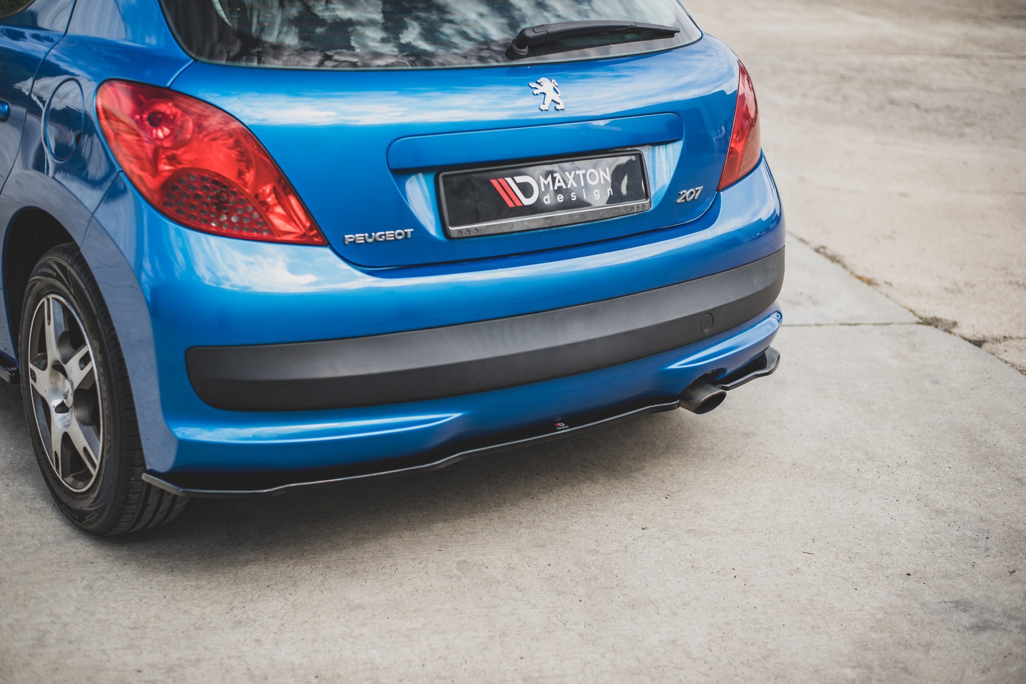 Rear Side Splitters Peugeot 207 Sport (2006-2009) - 4