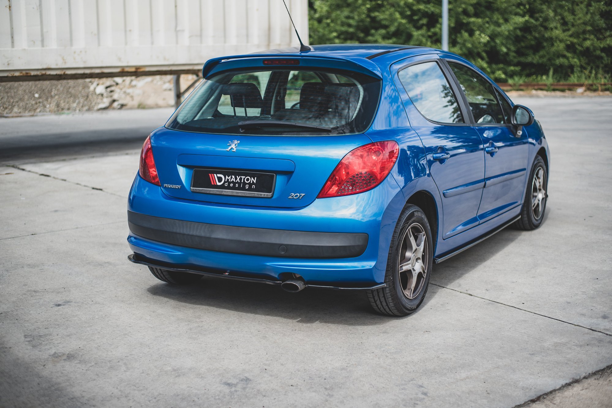 Rear Side Splitters Peugeot 207 Sport (2006-2009) - 5