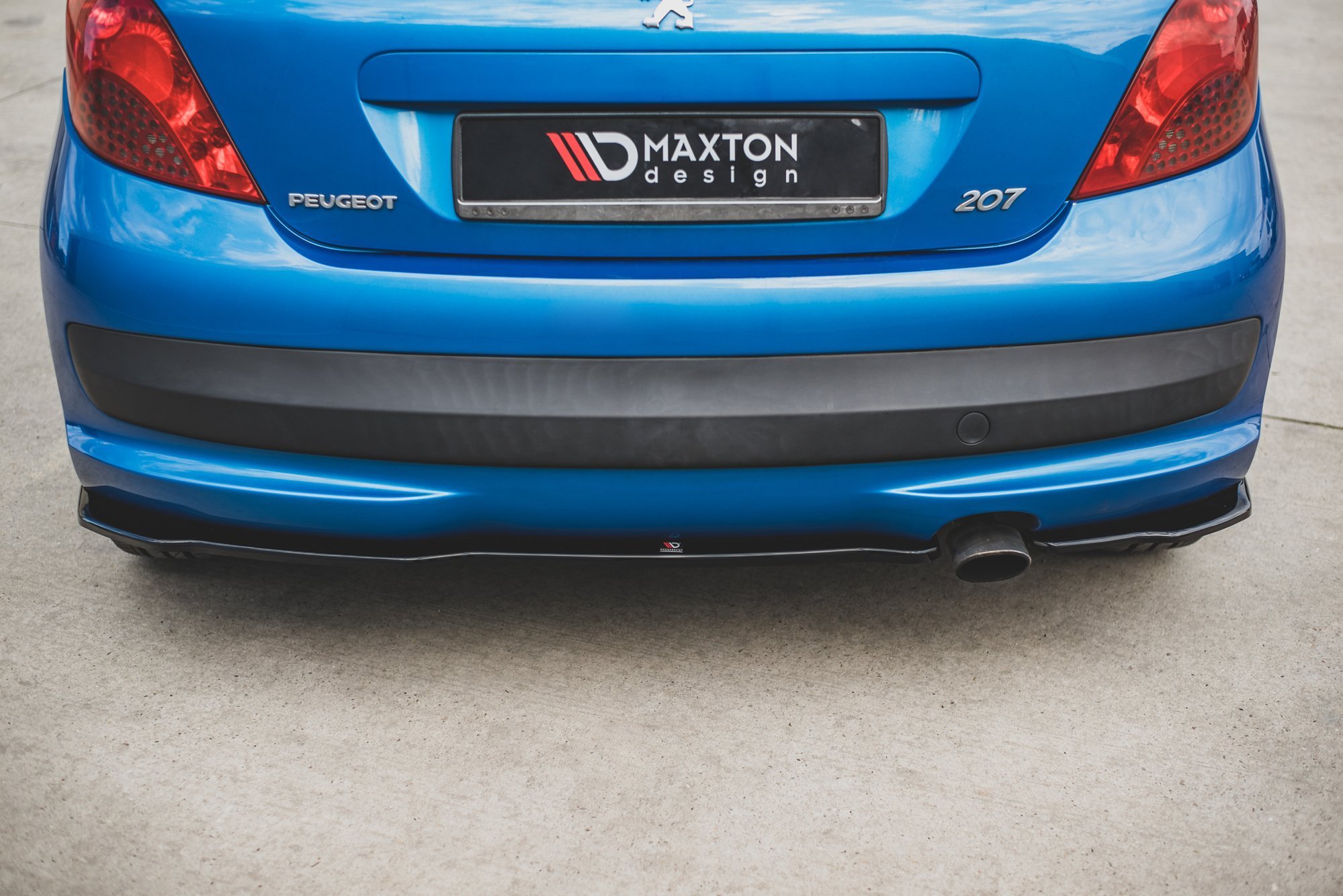 Rear Side Splitters Peugeot 207 Sport (2006-2009) - 2