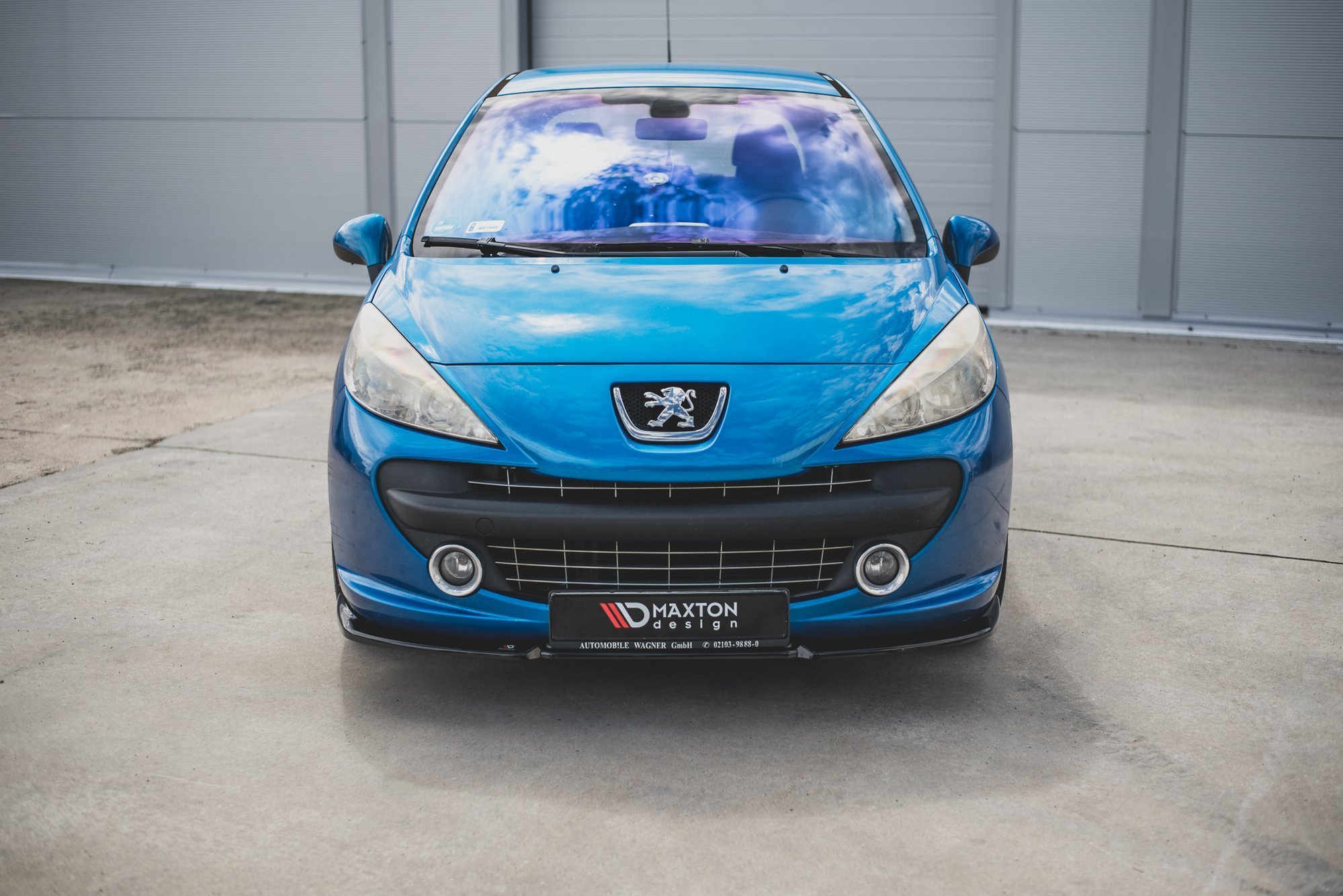 Front Splitter Peugeot 207 Sport (2006 - 2009) - 2