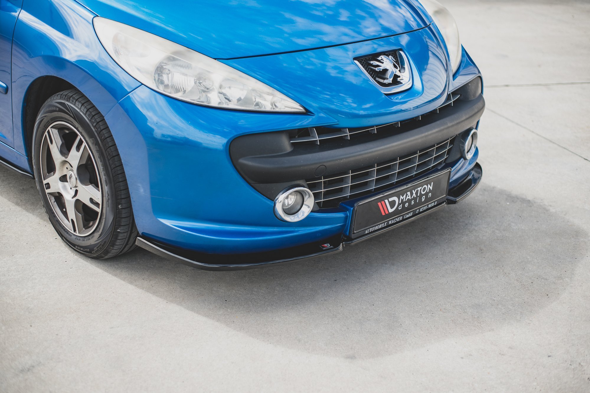 Front Splitter Peugeot 207 Sport (2006 - 2009) - 3