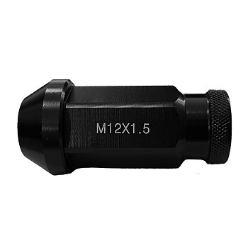 ALUMINUM CONE HEAD LONG BLACK 60° T19MM 12 X 150