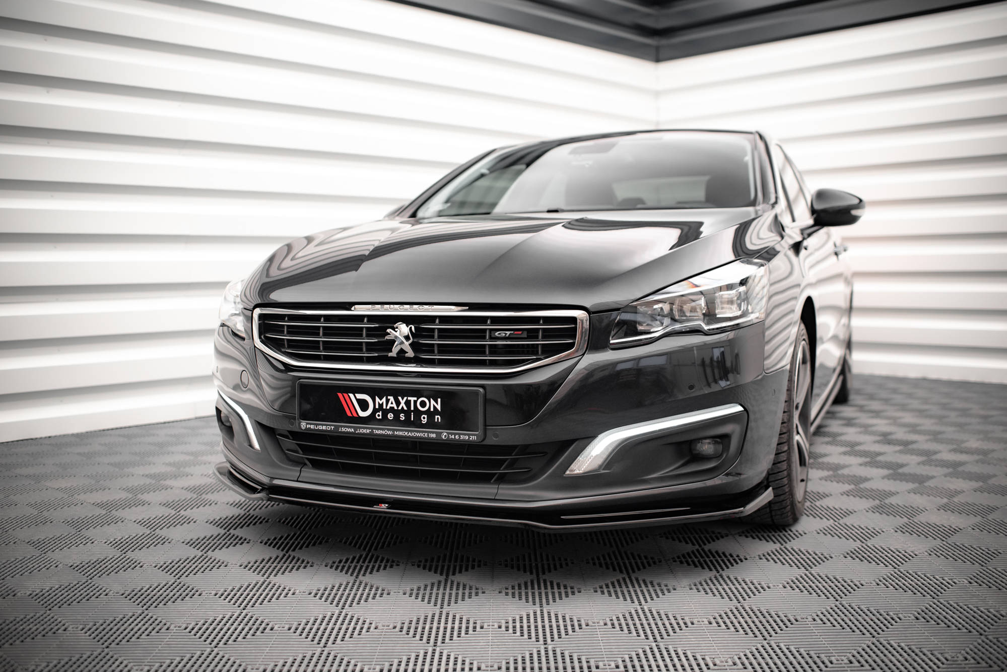 Front Splitter V.2 Peugeot 508 GT MK1 Facelift (2014-2018) - 3