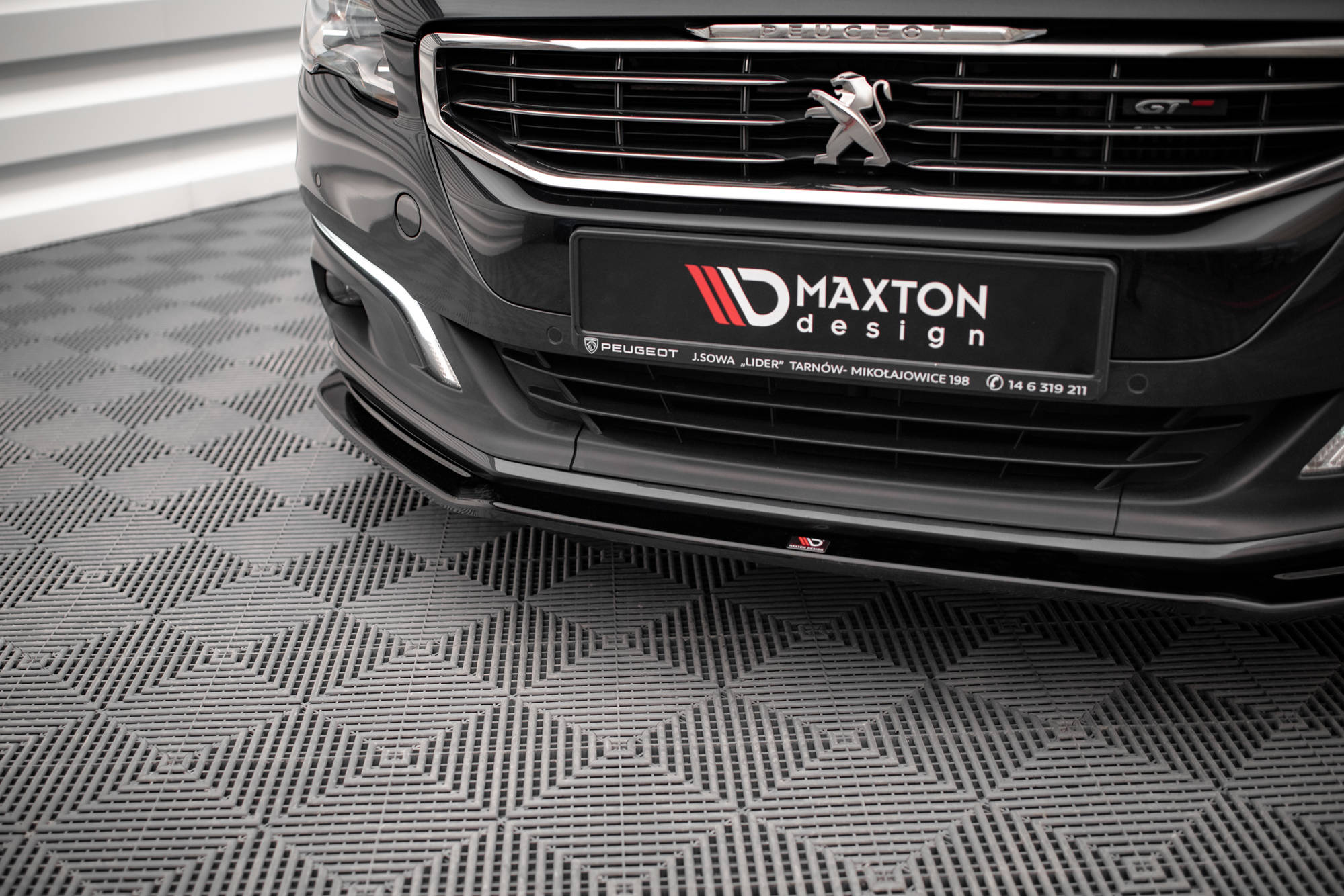 Front Splitter V.2 Peugeot 508 GT MK1 Facelift (2014-2018) - 4