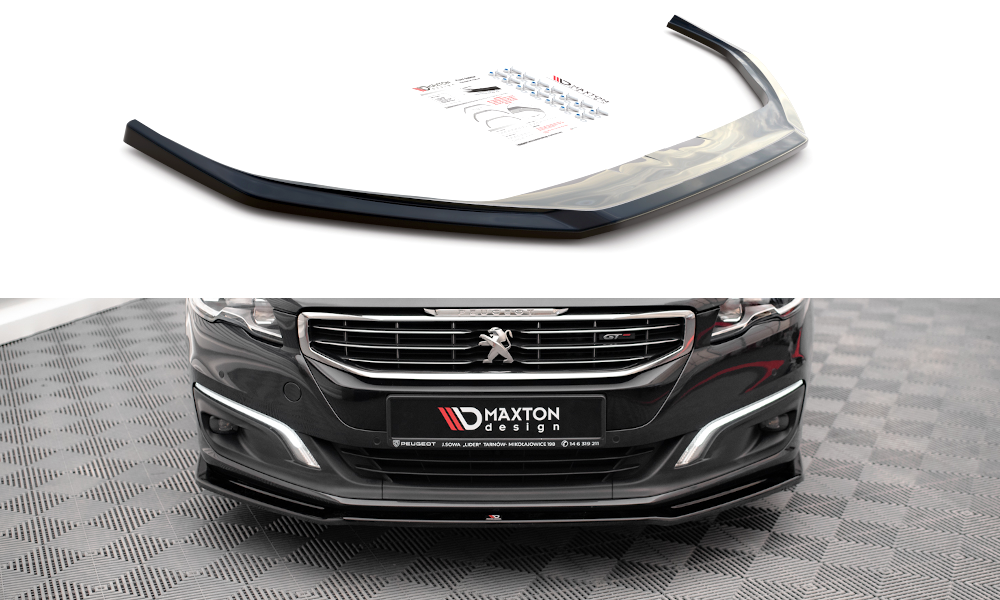 Front Splitter V.2 Peugeot 508 GT MK1 Facelift (2014-2018)