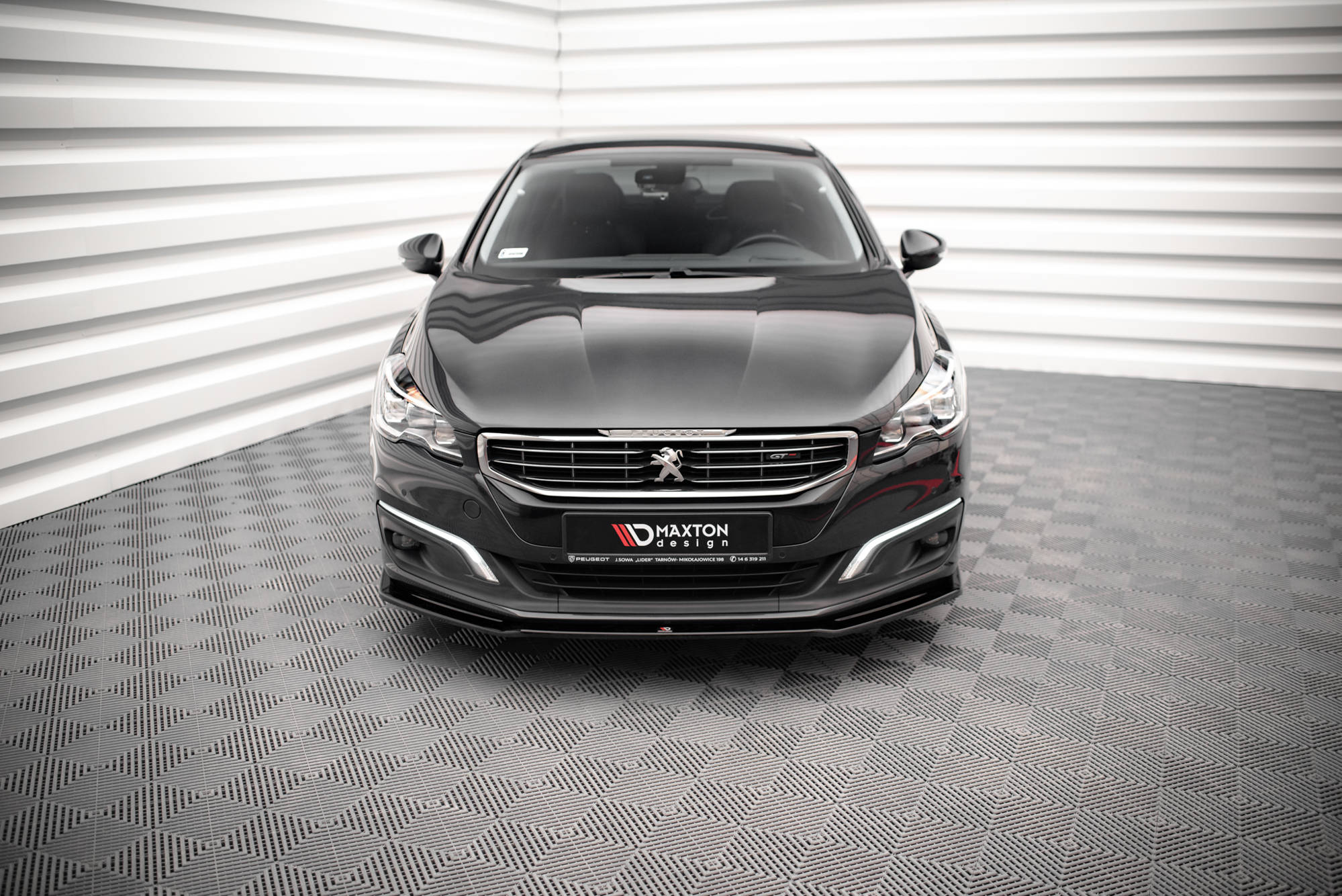 Front Splitter V.2 Peugeot 508 GT MK1 Facelift (2014-2018) - 2
