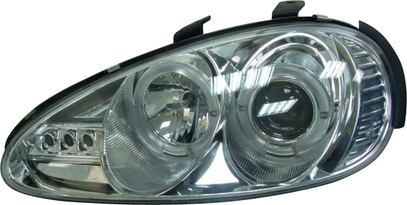MAZDA MX3 ANGEL EYE STRÅLKASTARE KROMADE V1