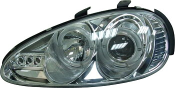 MAZDA MX3 ANGEL EYE HEADLIGHTS CHROME V1